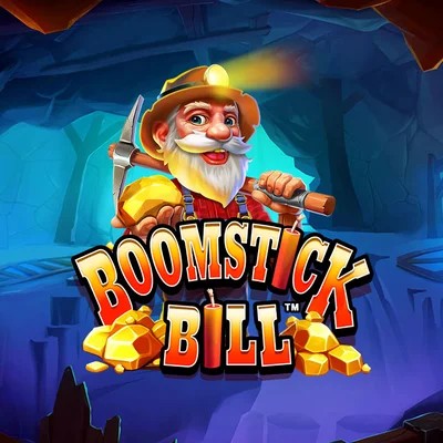 Boomstick Bill slot logo by High Limit Studio at Billionaire Casino