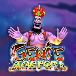 Genie Jackpots by Blueprint Gaming, showcased at billionairecasino.uk – game logo