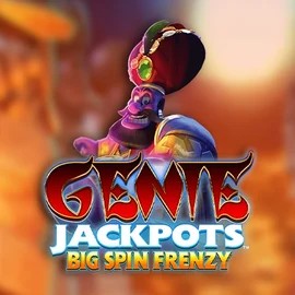 Genie Jackpots: Big Spin Frenzy logo by Blueprint Gaming at Billionaire Casino