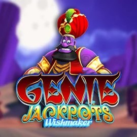 Genie Jackpots Wishmaker slot visual from Blueprint Gaming available on billionairecasino.uk