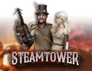 Steam Tower Slot casino game by NetEnt – featured logo at Billionaire Casino